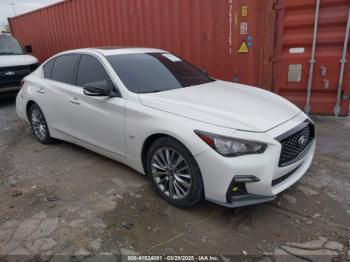  Salvage INFINITI Q50