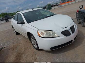  Salvage Pontiac G6