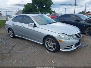  Salvage Mercedes-Benz E-Class