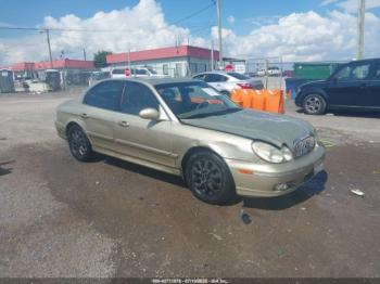 Salvage Hyundai SONATA