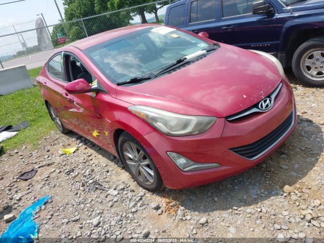  Salvage Hyundai ELANTRA