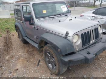  Salvage Jeep Wrangler