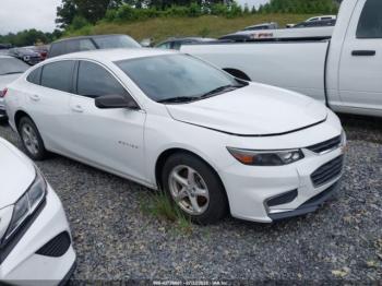  Salvage Chevrolet Malibu