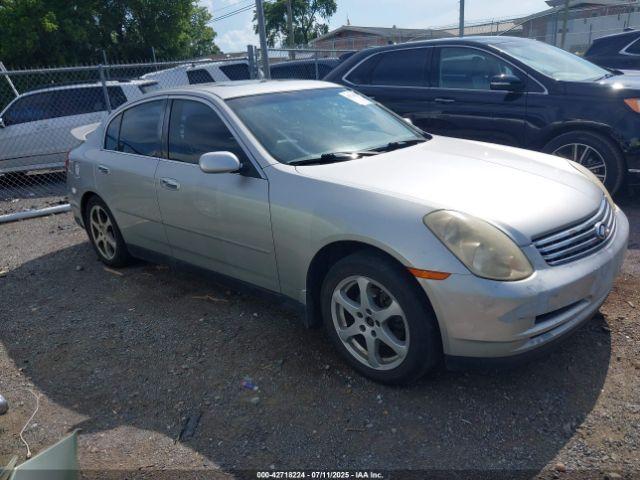  Salvage INFINITI G35x