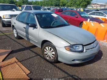  Salvage Chevrolet Cavalier