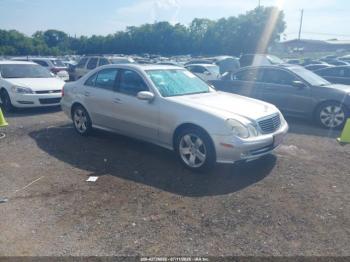  Salvage Mercedes-Benz E-Class