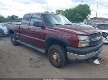  Salvage Chevrolet Silverado 2500