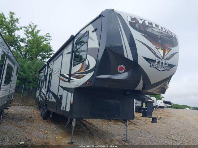  Salvage Cyclone Travel Trlr