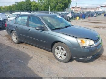  Salvage Chevrolet Malibu