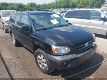  Salvage Toyota Highlander