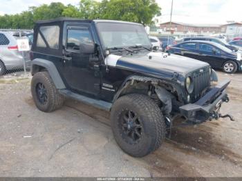  Salvage Jeep Wrangler