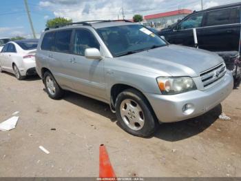  Salvage Toyota Highlander