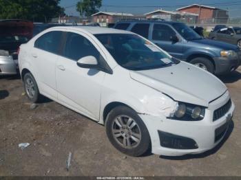  Salvage Chevrolet Sonic