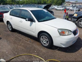  Salvage Chevrolet Malibu