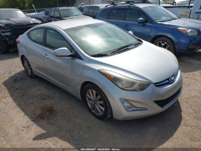  Salvage Hyundai ELANTRA