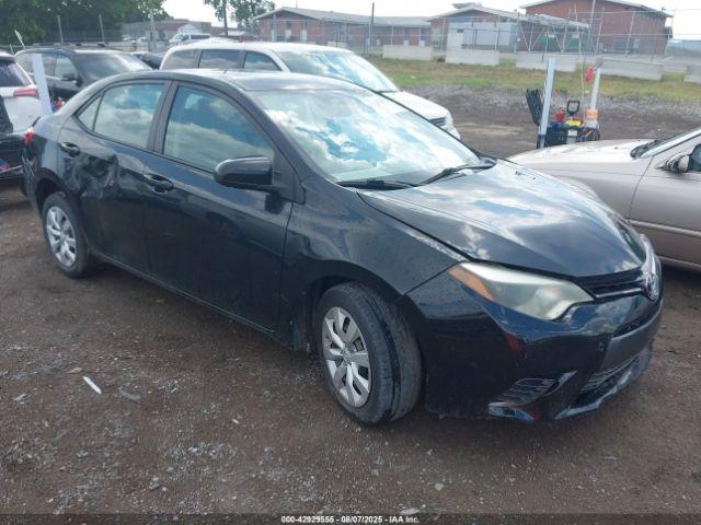  Salvage Toyota Corolla