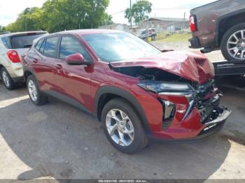  Salvage Chevrolet Trax