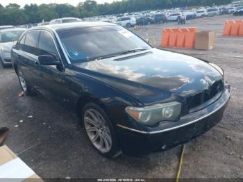  Salvage BMW 7 Series