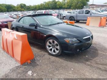  Salvage BMW 6 Series