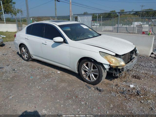  Salvage INFINITI G25