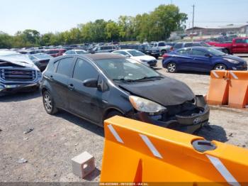  Salvage Toyota Prius c