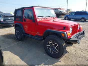  Salvage Jeep Wrangler