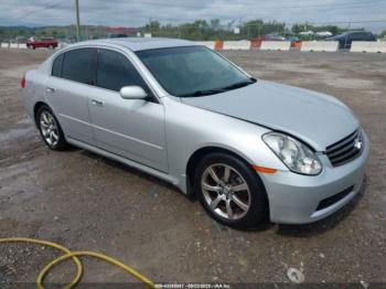  Salvage INFINITI G35
