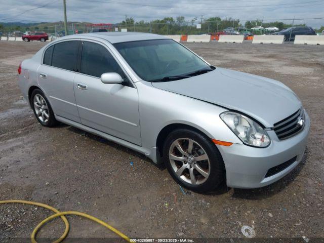  Salvage INFINITI G35