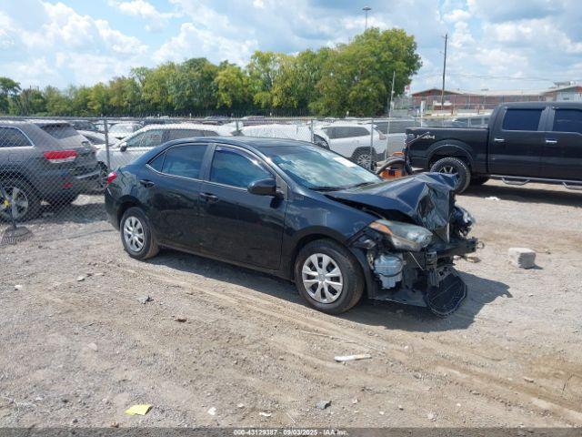  Salvage Toyota Corolla