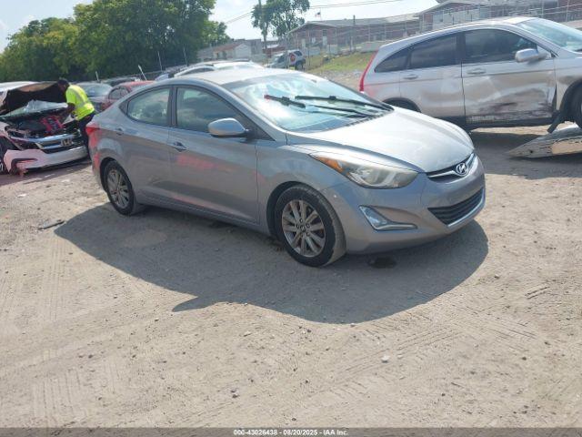  Salvage Hyundai ELANTRA