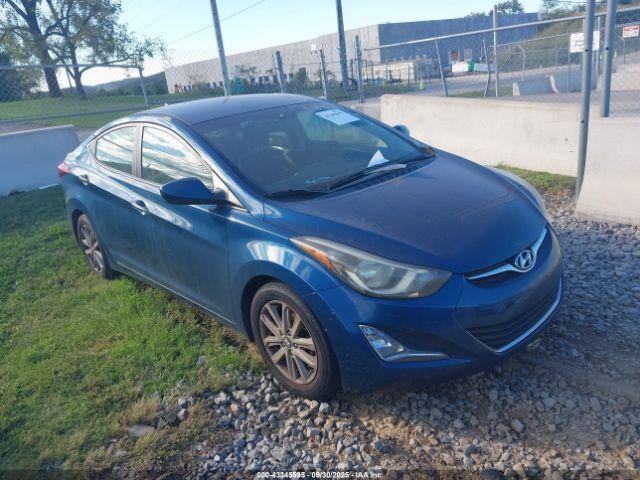 Salvage Hyundai ELANTRA