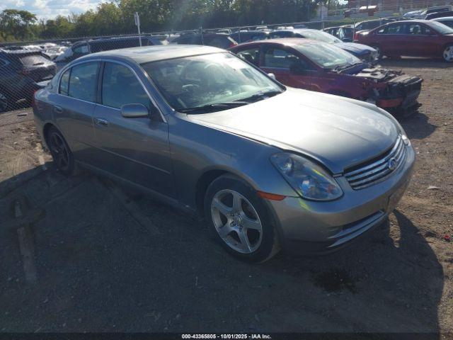  Salvage INFINITI G35