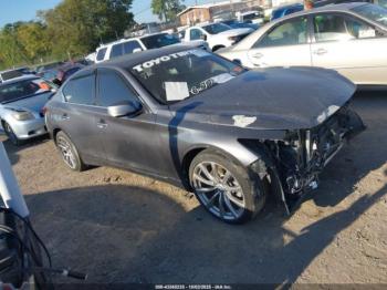  Salvage INFINITI Q50