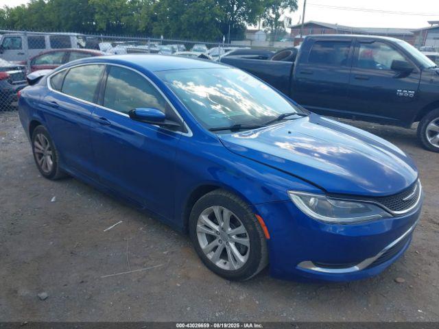  Salvage Chrysler 200