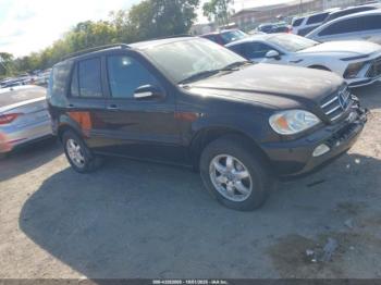  Salvage Mercedes-Benz M-Class