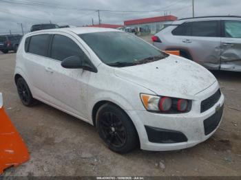  Salvage Chevrolet Sonic