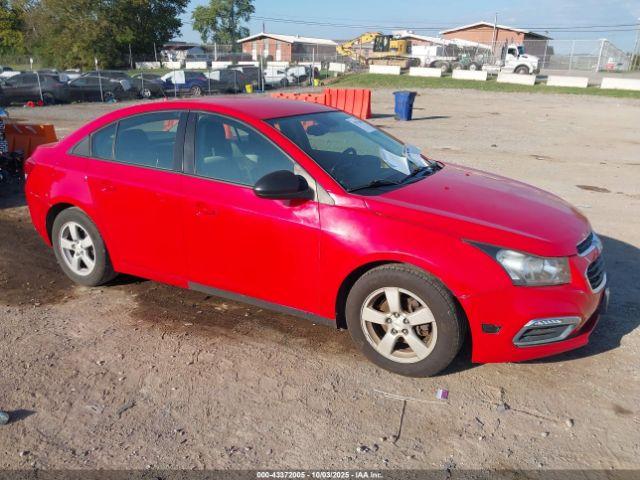  Salvage Chevrolet Cruze