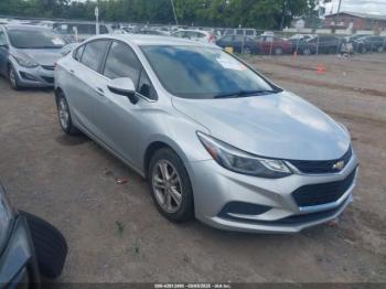  Salvage Chevrolet Cruze