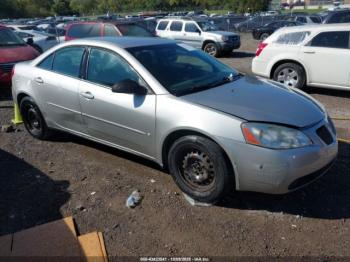  Salvage Pontiac G6