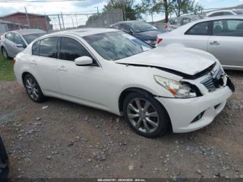  Salvage INFINITI G37x