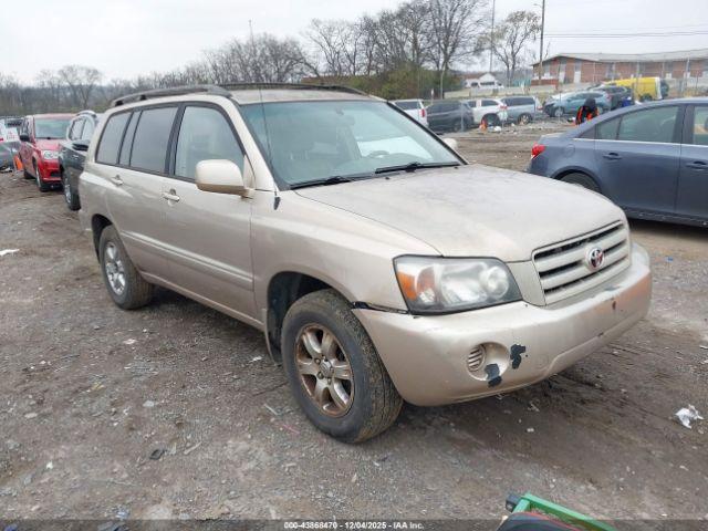  Salvage Toyota Highlander