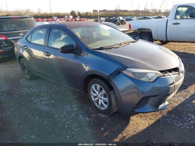  Salvage Toyota Corolla