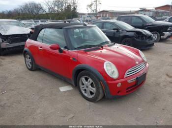  Salvage MINI Cooper