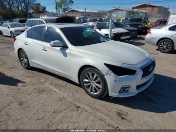  Salvage INFINITI Q50