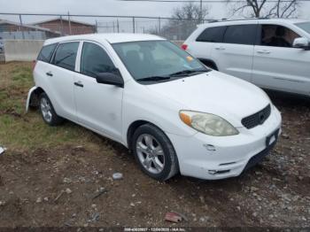 Salvage Toyota Matrix