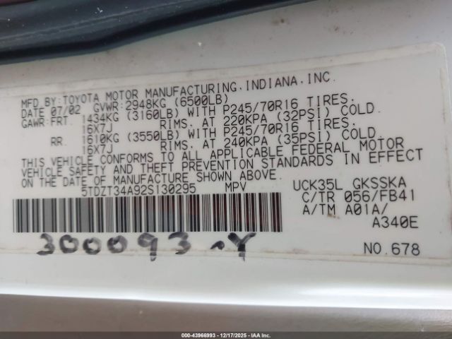 Toyota Sequoia Sr5 V8 Image 11