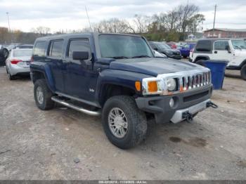  Salvage HUMMER H3 Suv