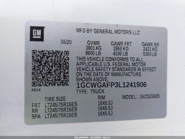 Chevrolet Express Rwd 2500 Regular Wheelbase Wt Image 9