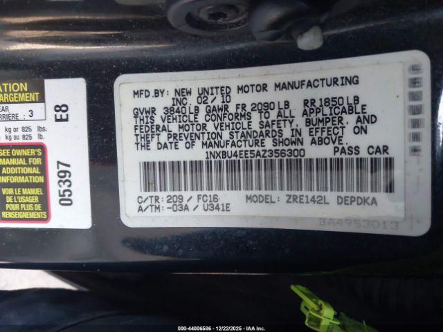 Toyota Corolla Le Image 11