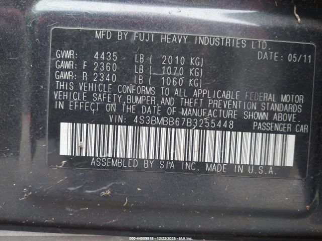 Subaru Legacy 2.5i Premium Image 4